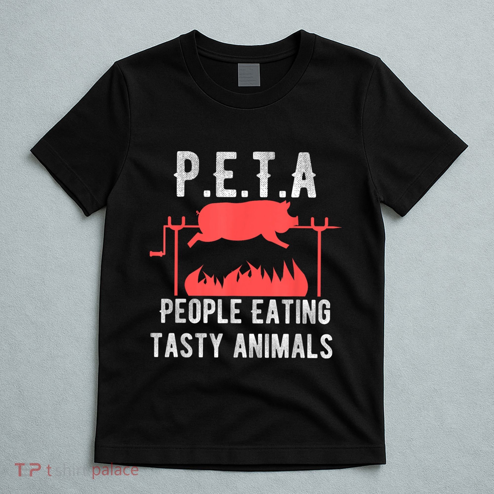 Funny P.E.T.A People Eating Tasty Animals Bbq T-Shirt