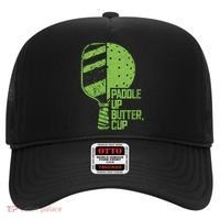 Funny Pickleball Paddle Up Butter Cup Hat thumb 0