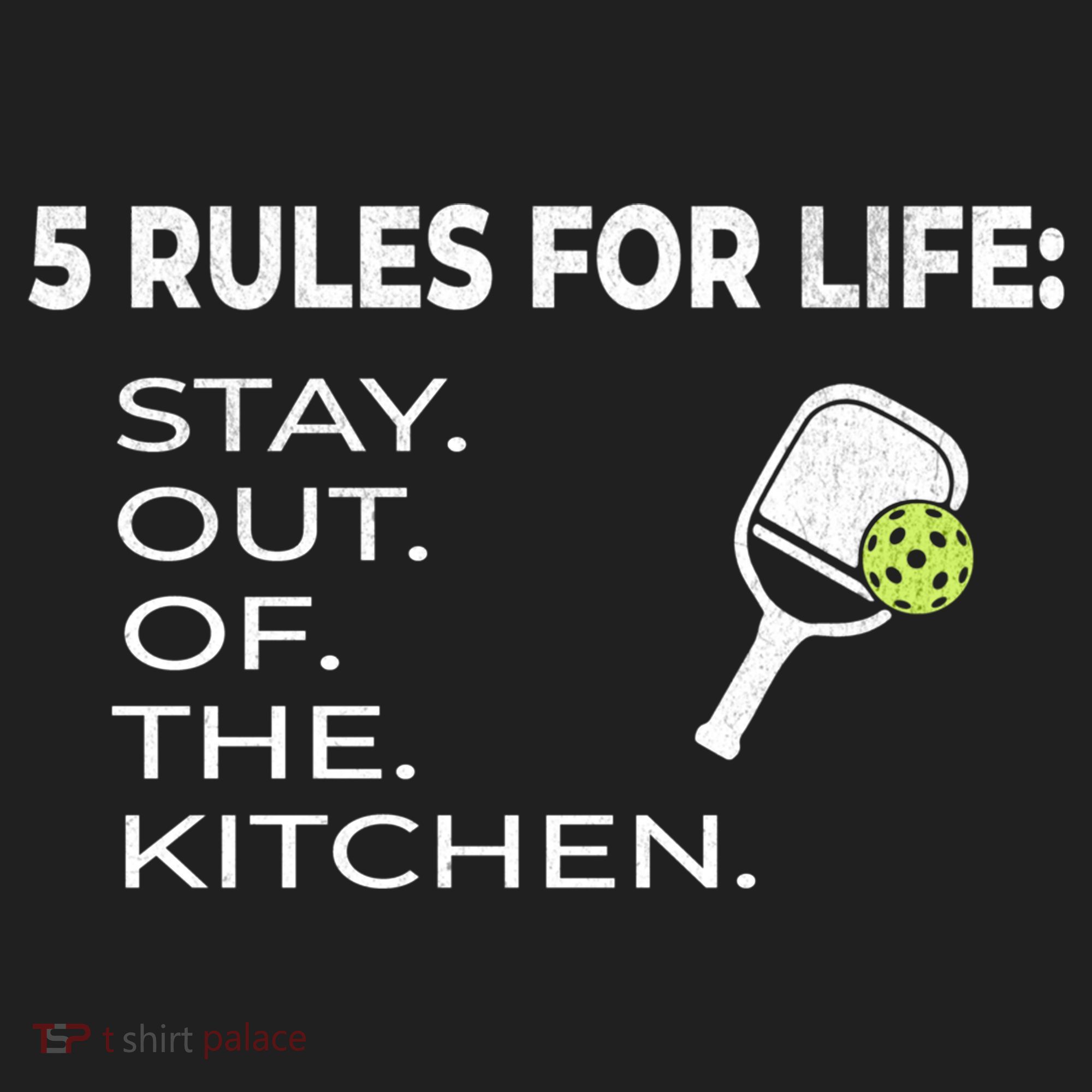 Funny Pickleball Pun Stay Out Of The Kitchen Green Gift Women's Sweatshirt