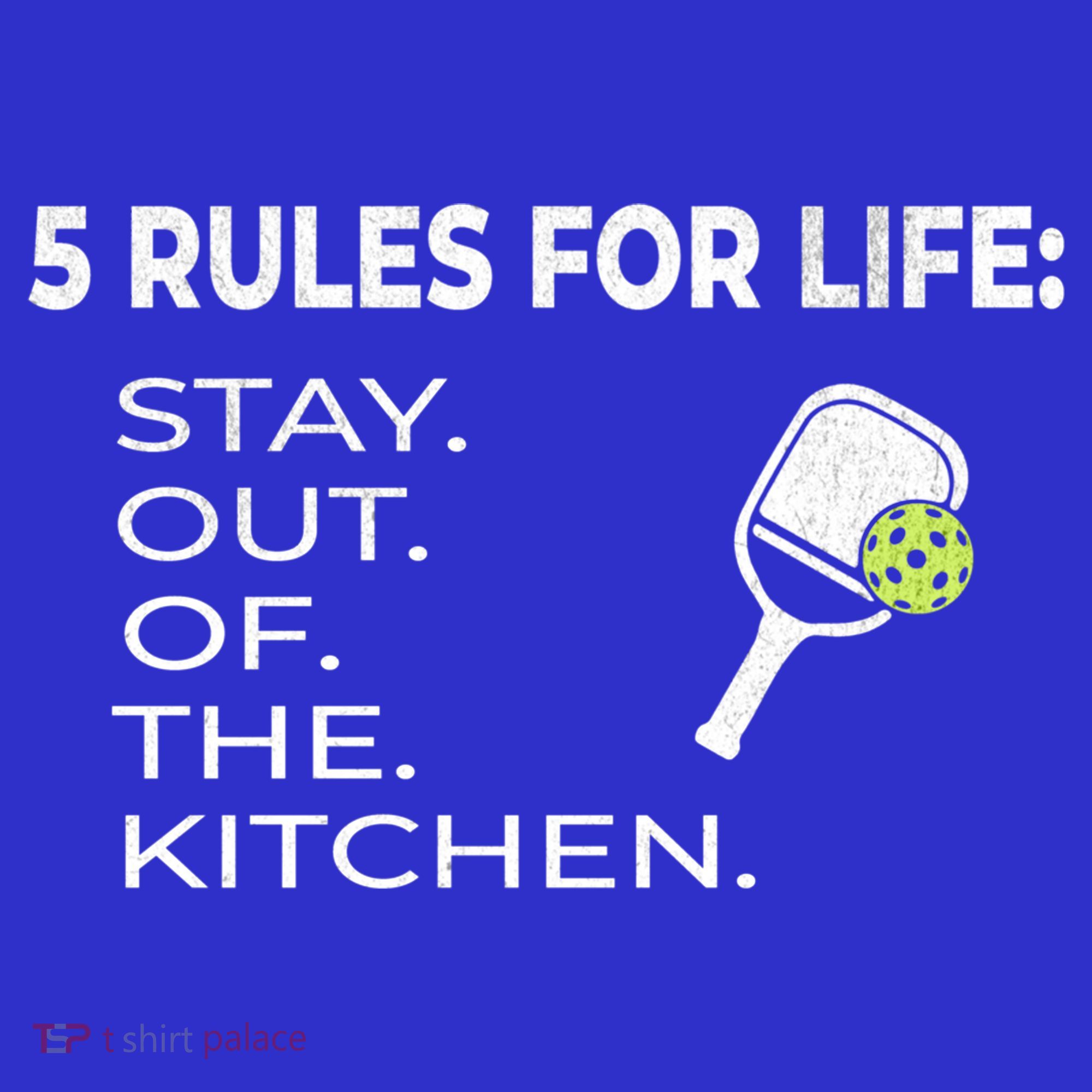 Funny Pickleball Pun Stay Out Of The Kitchen Green Gift Coaster