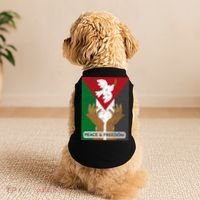 Free Palestine Peace & Freedom Support Palestine And Gaza Doggie Tank thumb 2