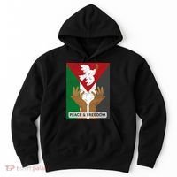 Free Palestine Peace & Freedom Support Palestine And Gaza Hoodie thumb 0