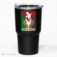 Free Palestine Peace & Freedom Support Palestine And Gaza Tumbler thumb 0