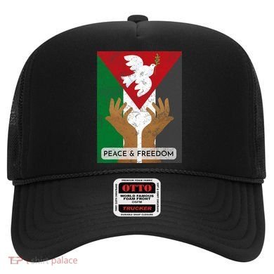 Free Palestine Peace & Freedom Support Palestine And Gaza Hat