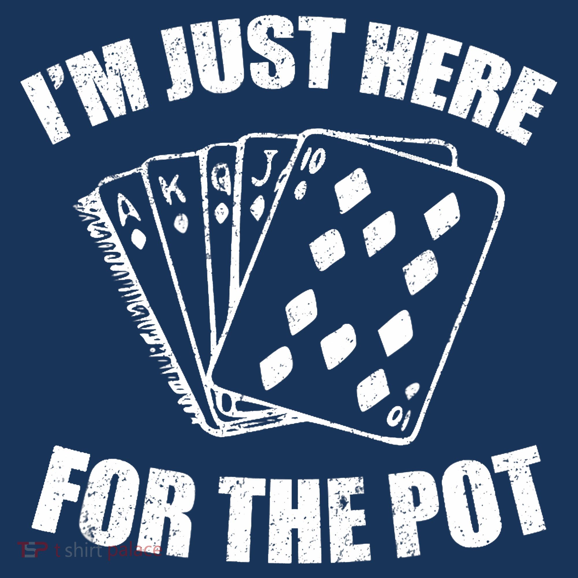 Funny Poker Player Gifts I'm Just Here For The Pot Polo