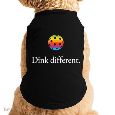 Funny Pickleball Player Lover Dinking Problem Gift Doggie Tank