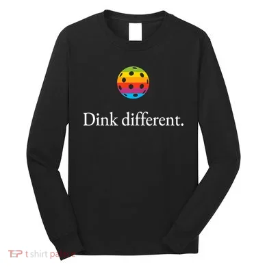 Funny Pickleball Player Lover Dinking Problem Gift Long Sleeve Shirt