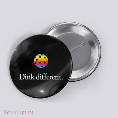 Funny Pickleball Player Lover Dinking Problem Gift Button
