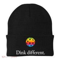 Funny Pickleball Player Lover Dinking Problem Gift Beanie thumb 0