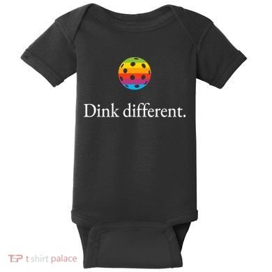 Funny Pickleball Player Lover Dinking Problem Gift Baby Bodysuit