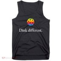 Funny Pickleball Player Lover Dinking Problem Gift Tank Top thumb 0