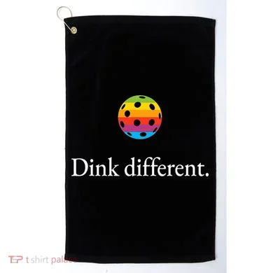 Funny Pickleball Player Lover Dinking Problem Gift Golf Towel