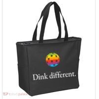 Funny Pickleball Player Lover Dinking Problem Gift Tote Bag thumb 2