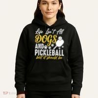 Funny Pickleball Player & Dogs Gift  Hoodie thumb 5