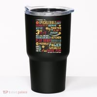 Funny Pickleball Pledge Pickleball Player Coach Tumbler thumb 0