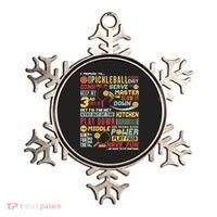 Funny Pickleball Pledge Pickleball Player Coach Ornament thumb 0