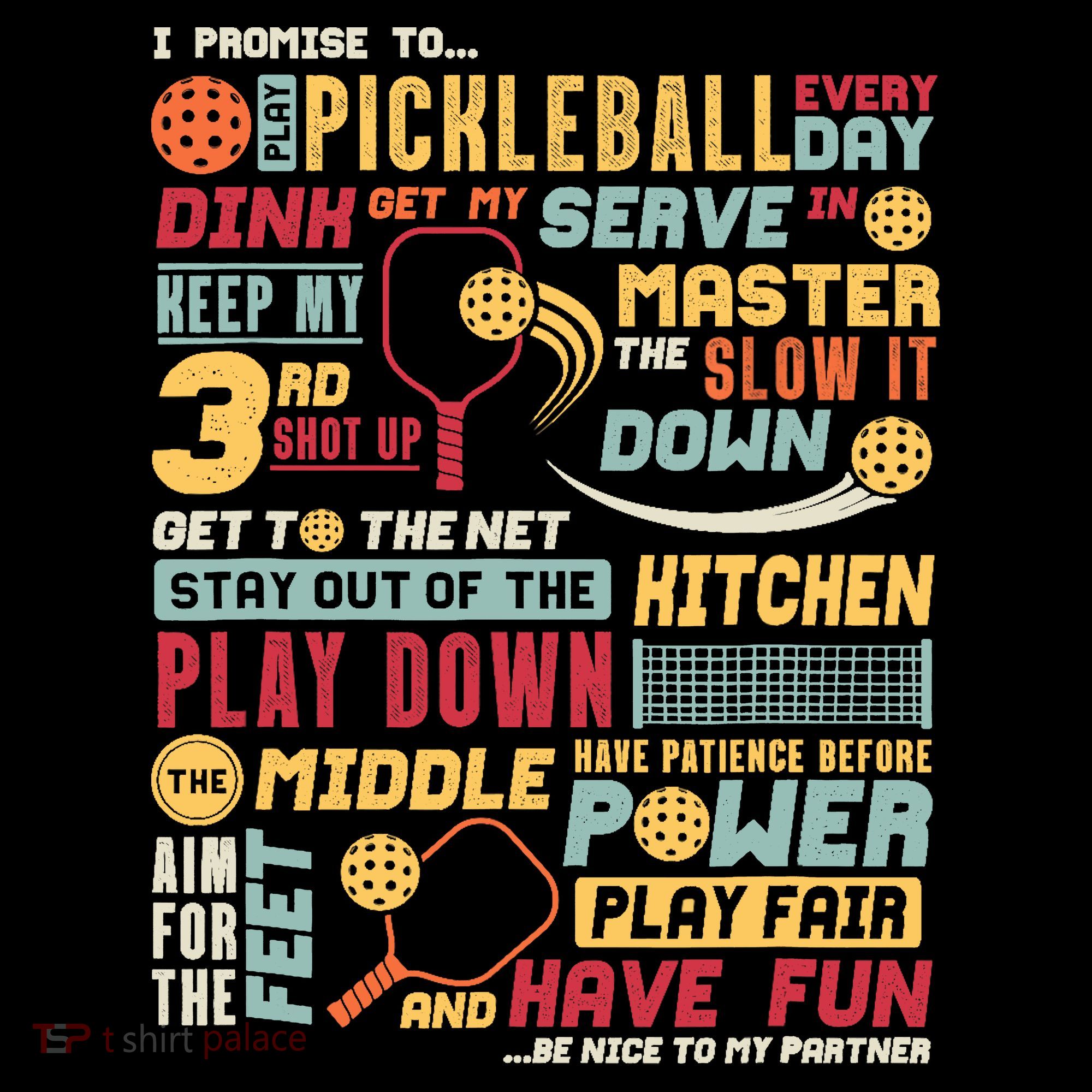 Funny Pickleball Pledge Pickleball Player Coach Ornament