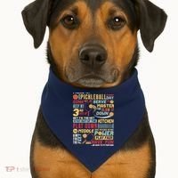 Funny Pickleball Pledge Pickleball Player Coach USA-Made Doggie Bandana thumb 1