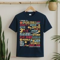 Funny Pickleball Pledge Pickleball Player Coach T-Shirt thumb 2