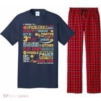 Funny Pickleball Pledge Pickleball Player Coach Pajama Set thumb 0