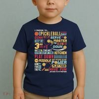Funny Pickleball Pledge Pickleball Player Coach Toddler T-Shirt thumb 2