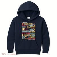 Funny Pickleball Pledge Pickleball Player Coach Kids Hoodie thumb 0