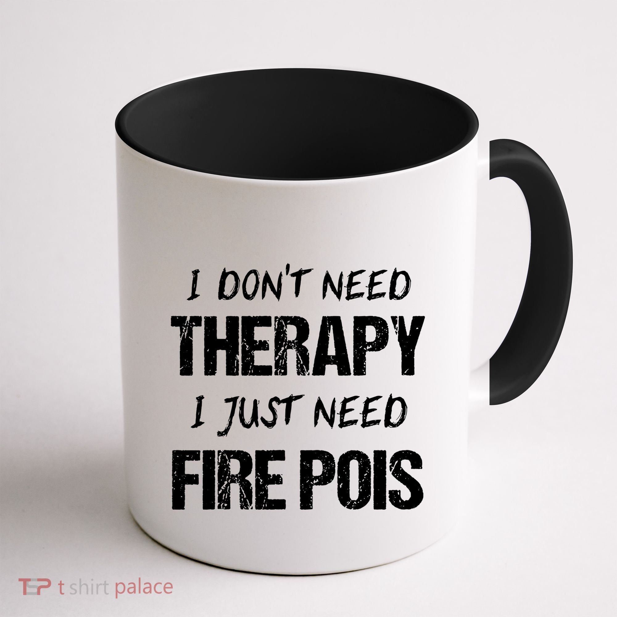 Fire Poi Poi Fire Dancer Juggling Coffee Mug
