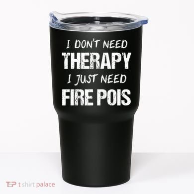 Fire Poi Poi Fire Dancer Juggling Tumbler
