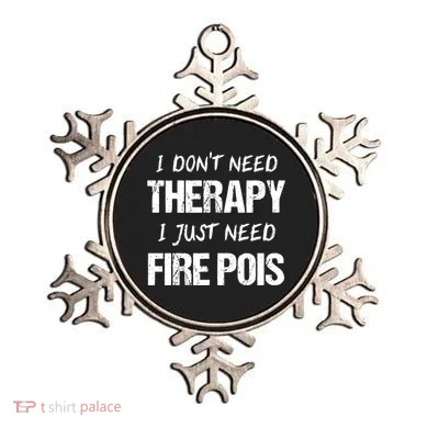 Fire Poi Poi Fire Dancer Juggling Ornament