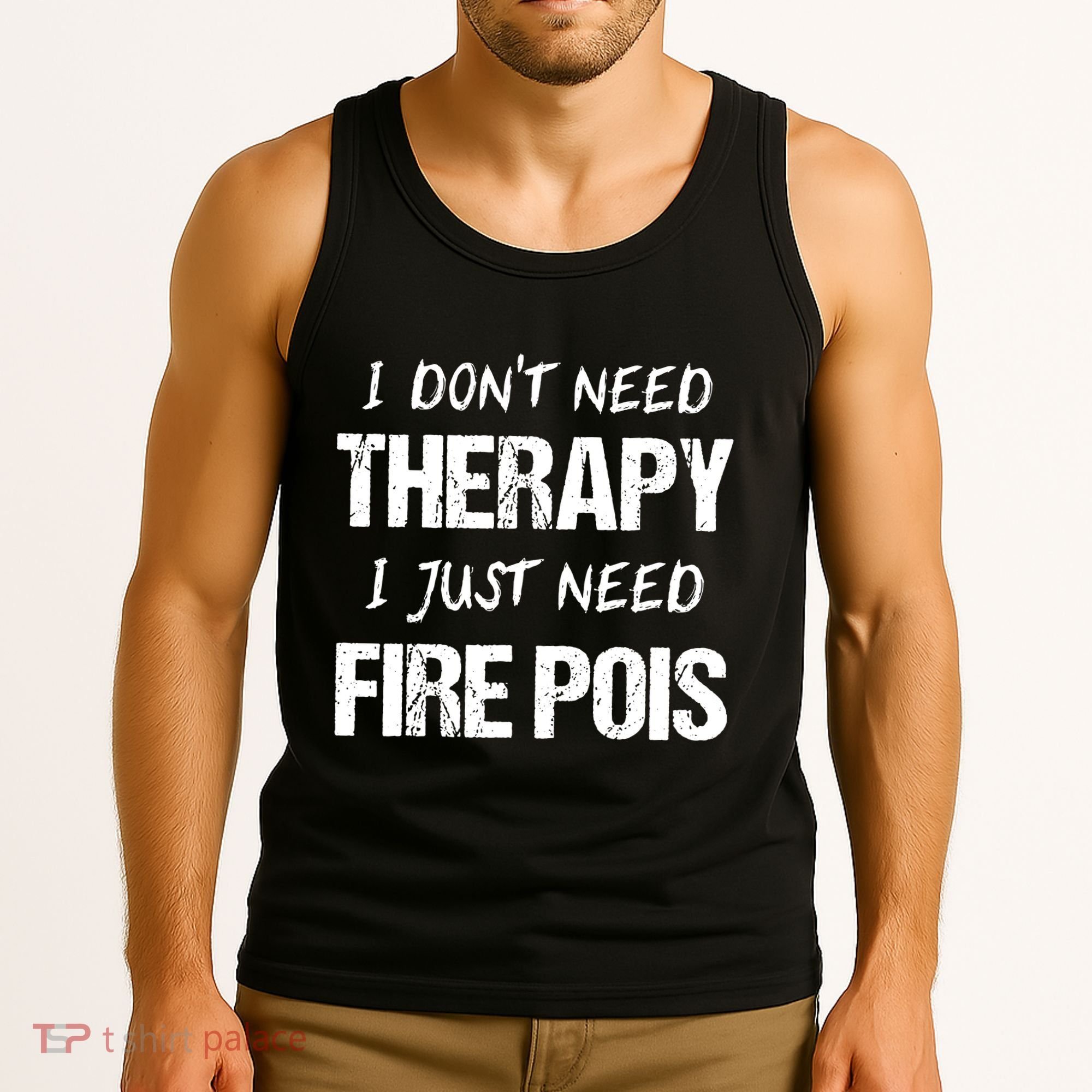 Fire Poi Poi Fire Dancer Juggling Tank Top