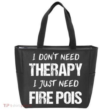 Fire Poi Poi Fire Dancer Juggling Tote Bag