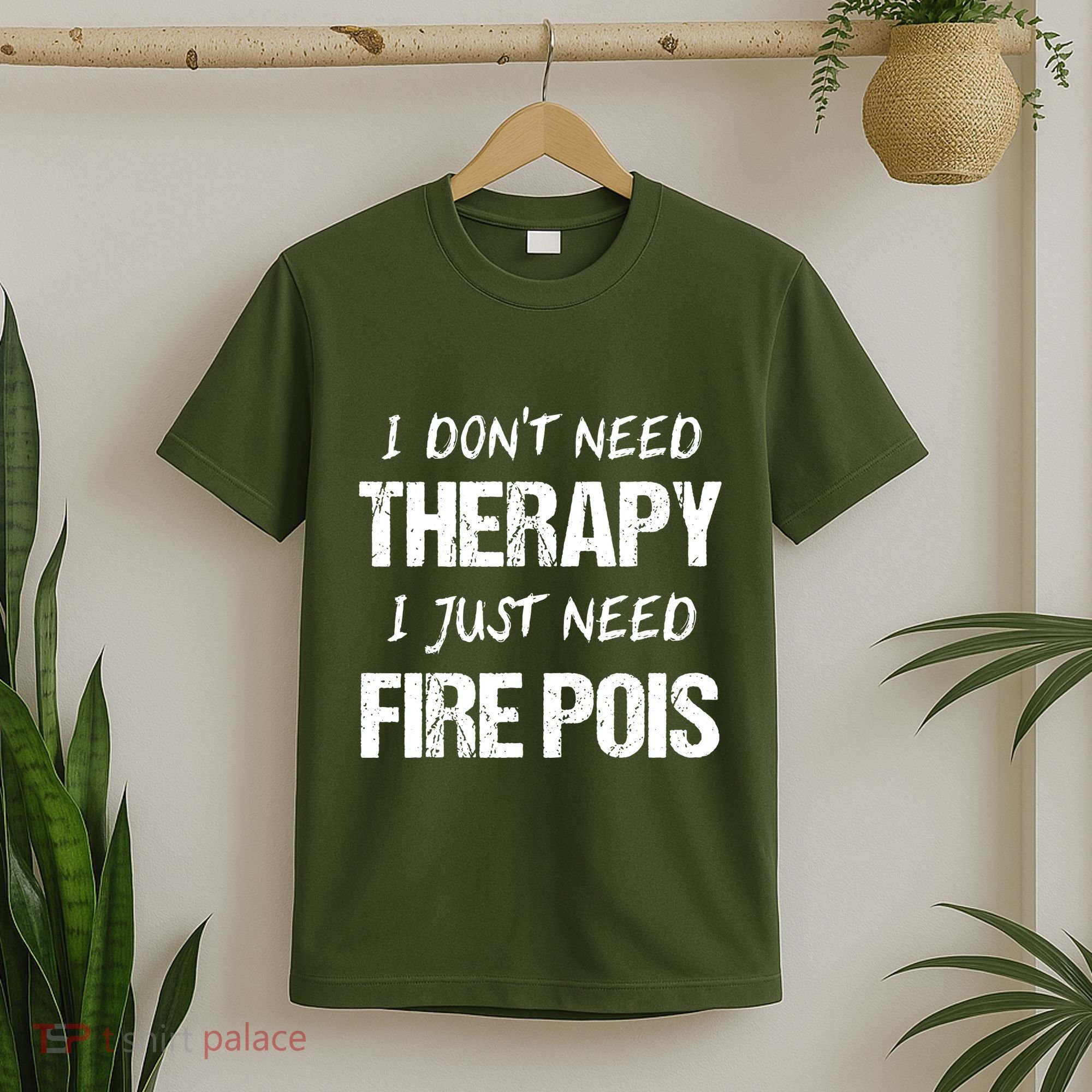 Fire Poi Poi Fire Dancer Juggling T-Shirt