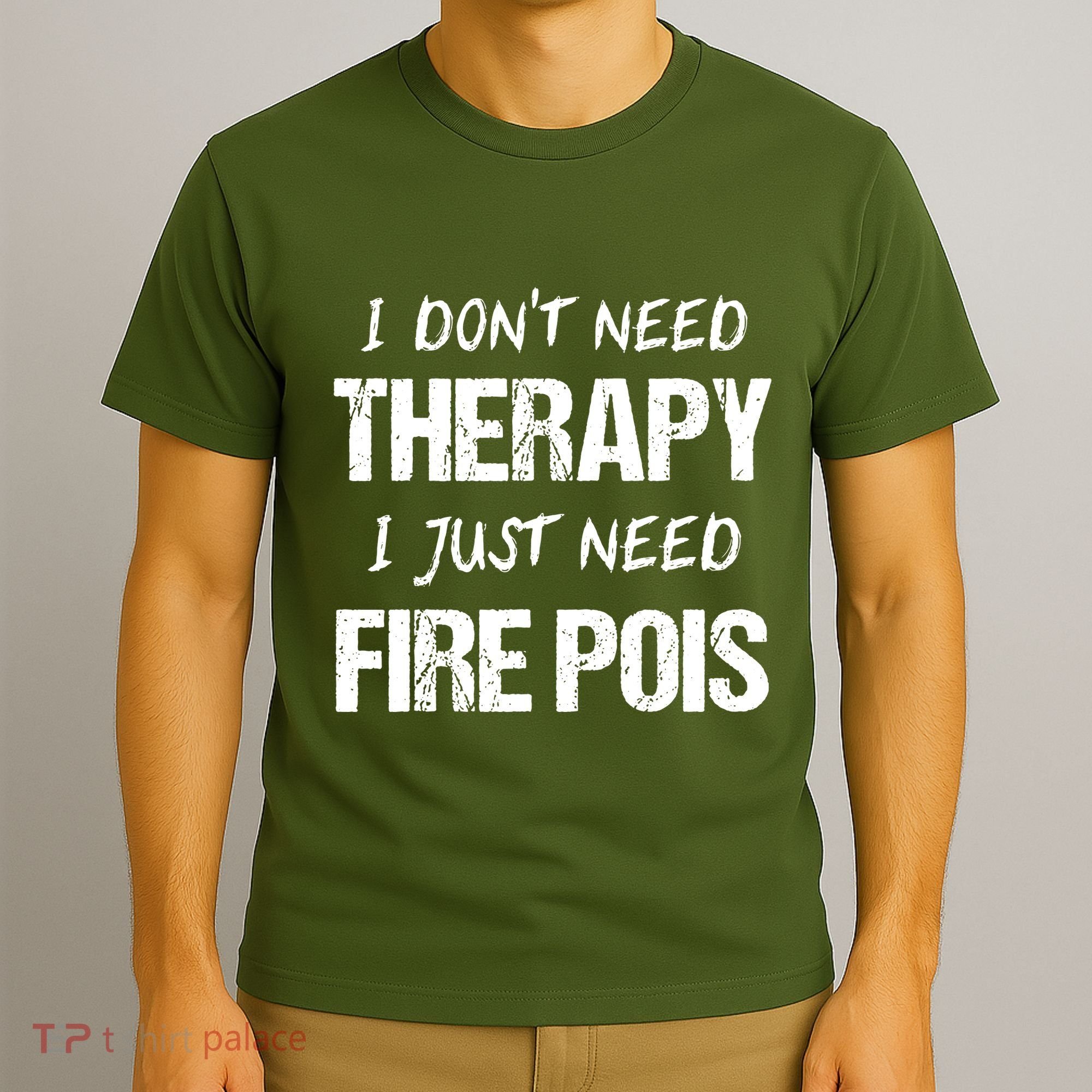 Fire Poi Poi Fire Dancer Juggling T-Shirt