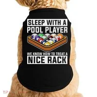 Funny Pool Player Billard 8 Ball Doggie Tank thumb 0