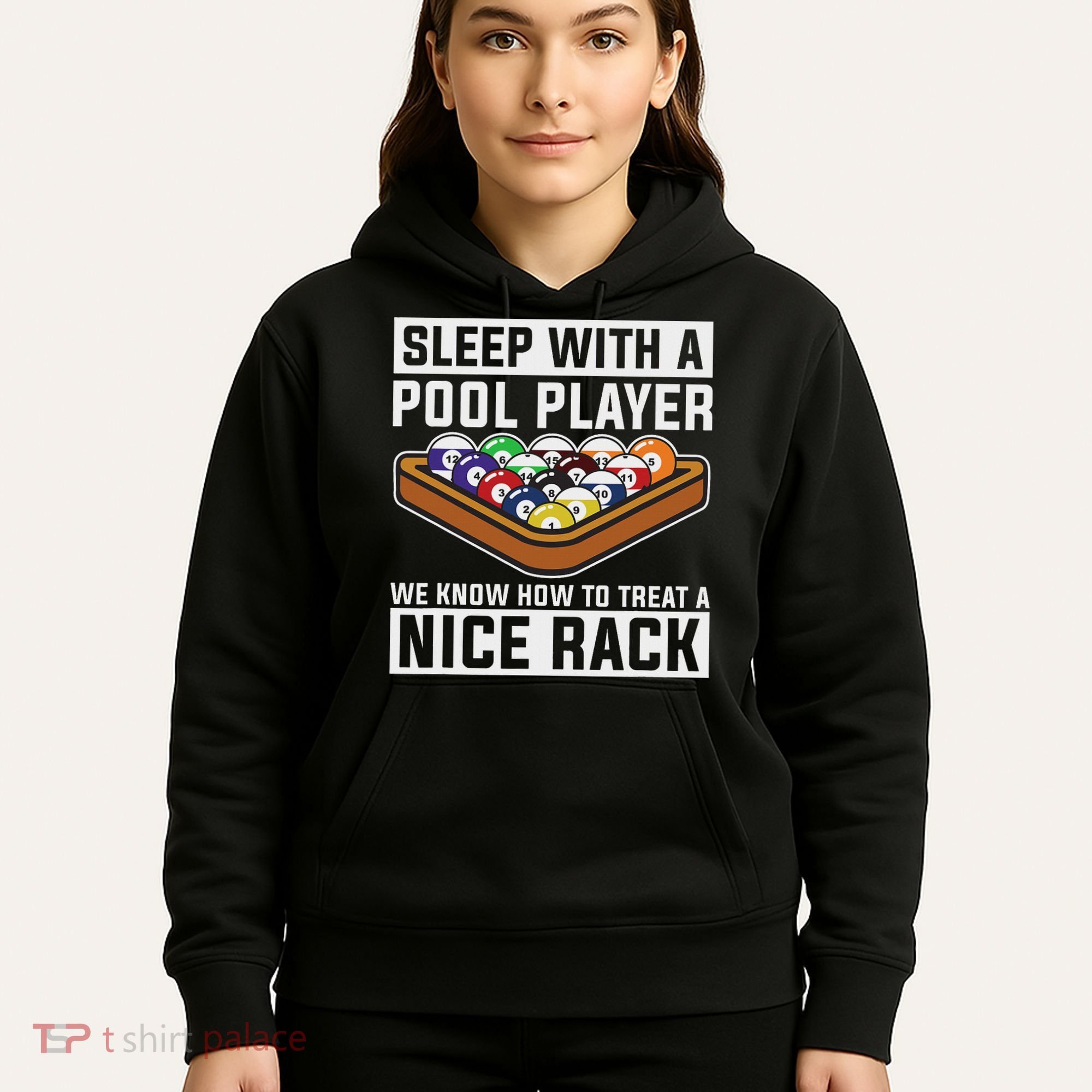 Funny Pool Player Billard 8 Ball Hoodie