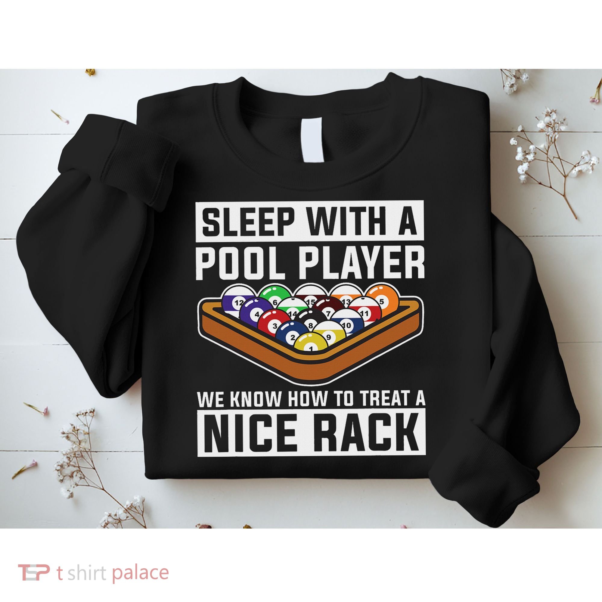 Funny Pool Player Billard 8 Ball Sweatshirt
