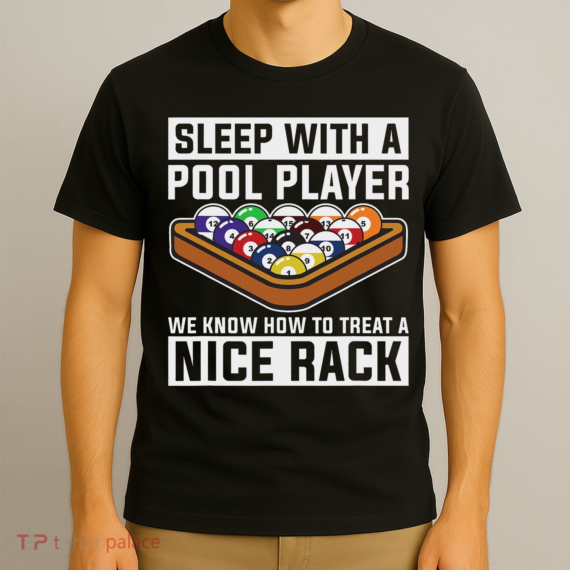 Funny Pool Player Billard 8 Ball T-Shirt