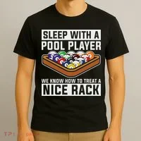 Funny Pool Player Billard 8 Ball T-Shirt thumb 3