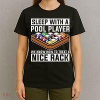 Funny Pool Player Billard 8 Ball T-Shirt thumb 4