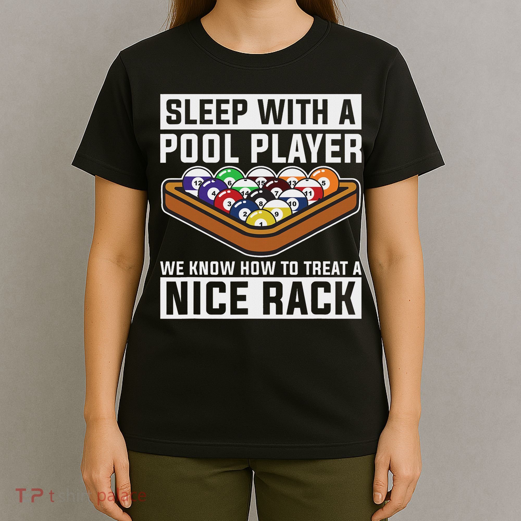 Funny Pool Player Billard 8 Ball T-Shirt