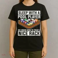 Funny Pool Player Billard 8 Ball T-Shirt thumb 4