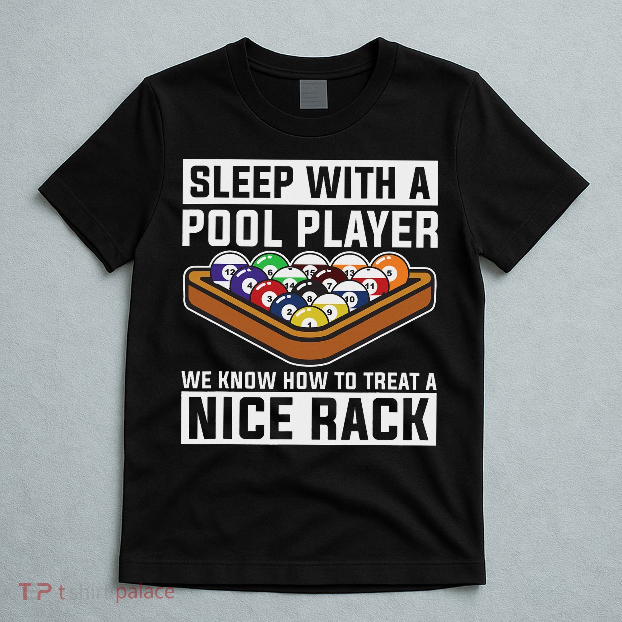 Funny Pool Player Billard 8 Ball T-Shirt