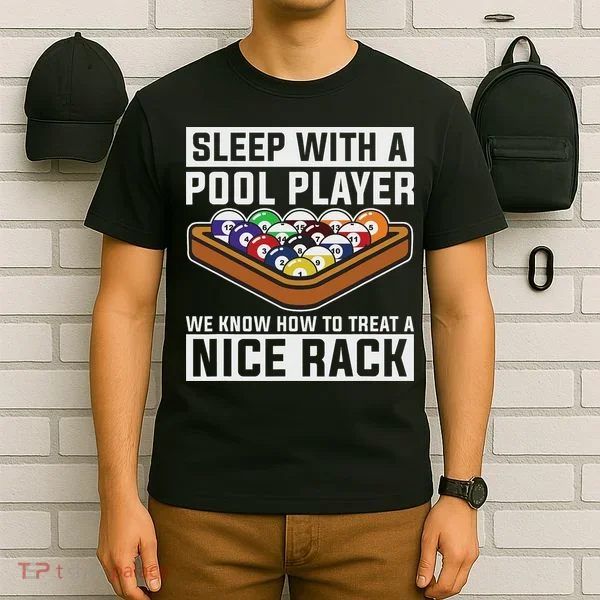 Funny Pool Player Billard 8 Ball T-Shirt