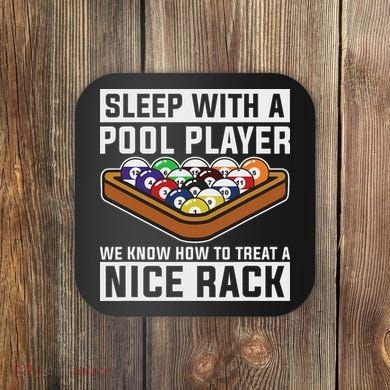 Funny Pool Player Billard 8 Ball Coaster