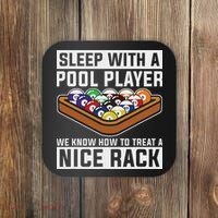 Funny Pool Player Billard 8 Ball Coaster thumb 0