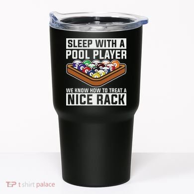 Funny Pool Player Billard 8 Ball Tumbler