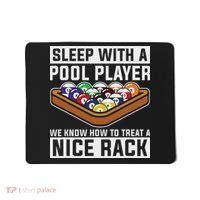 Funny Pool Player Billard 8 Ball Mousepad thumb 0