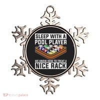 Funny Pool Player Billard 8 Ball Ornament thumb 0