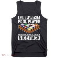 Funny Pool Player Billard 8 Ball Tank Top thumb 0