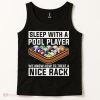 Funny Pool Player Billard 8 Ball Tank Top thumb 2